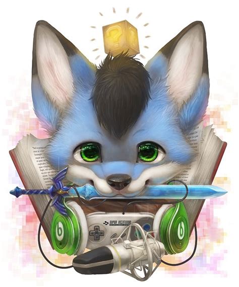 Commission For Kur0 By Silverfox5213 On Deviantart Cute Cartoon Animals
