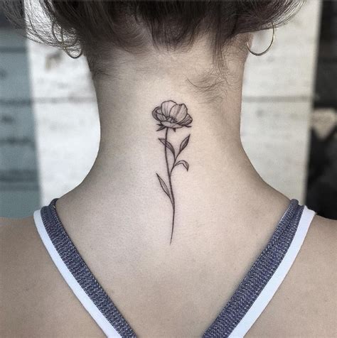 54 Unque Meaningful Small Tattoo Ideas For Woman In 2019 Neck Tattoo