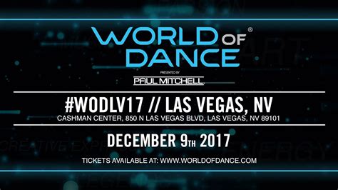 World Of Dance Las Vegas 2017 Wodlv17 Youtube