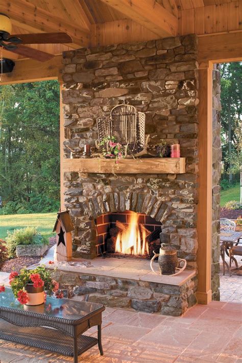 25 Stone Fireplace Ideas For A Cozy Nature Inspired Home Rustic