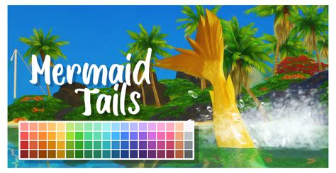 Mermaid Tails Sorbets Remix Recolors The Four Styles Of Mermaid Tails