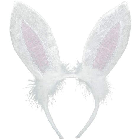 Bunny Ears Headband White Big W
