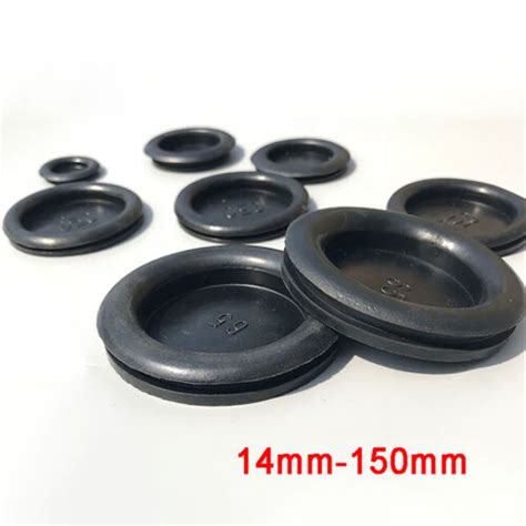 Blanking Rubber Grommets Closed Blind Grommet Plugs Bung 14mm 150mm