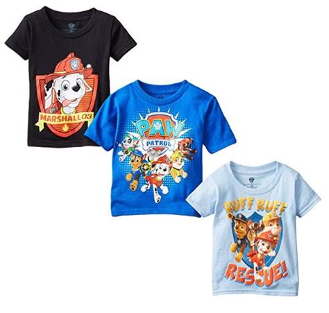 Los Angeles Coupon Diva Nickelodeon Boys Paw Patrol Pack Of Three T