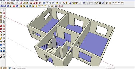 how to draw a floor plan in sketchup free