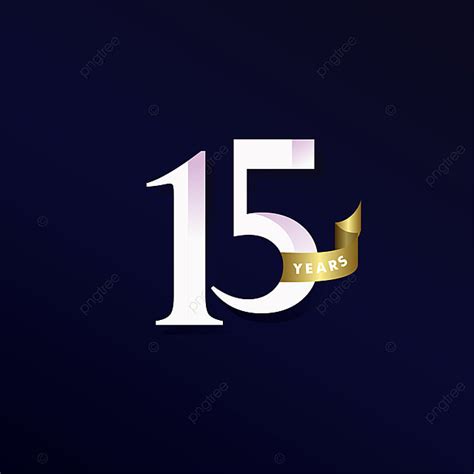 15 Years Anniversary Vector Hd PNG Images 15 Years Anniversary