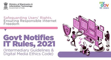 Intermediary Guidelines And Digital Media Ethics Code 2021 Civilsdaily