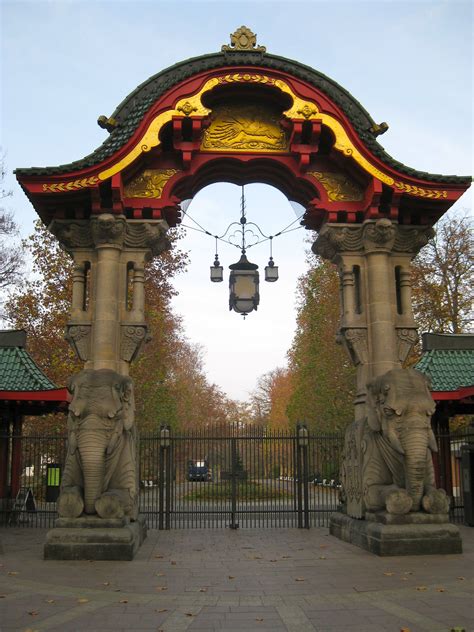 The Gates At The Berlin Zoo Wow Germany Berlin Germany Germany