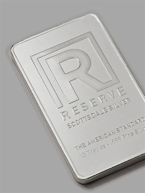 Scottsdale Silver Reserve 10 Oz Silver Bar Buy Silver Malaysia