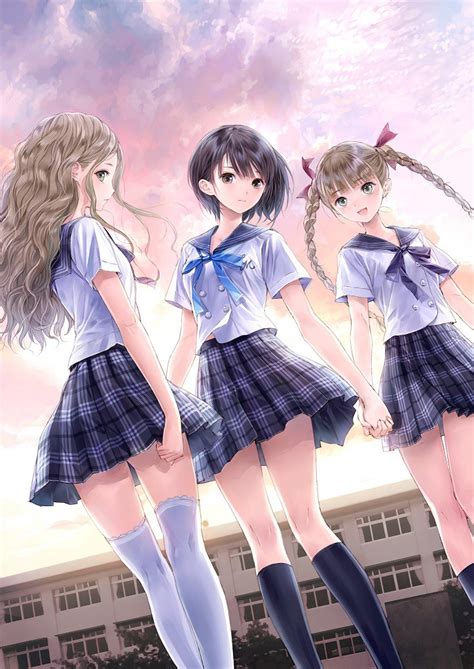 Blue Reflection Coming West For Ps4 And Pc On September 26 By
