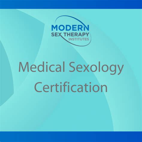 Certification Programs Modern Sex Therapy Institutes