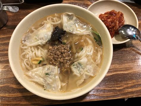 Myeongdong Kyoja A Michelin Guide Restaurant For Kalguksu Noodle Soup And Mandu Dumplings