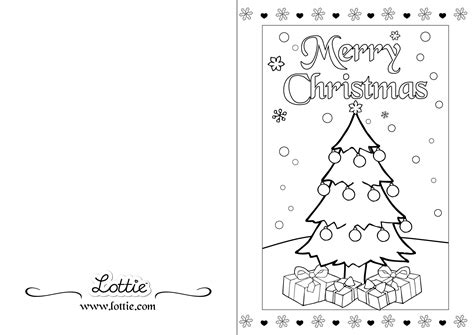 printable coloring christmas cards