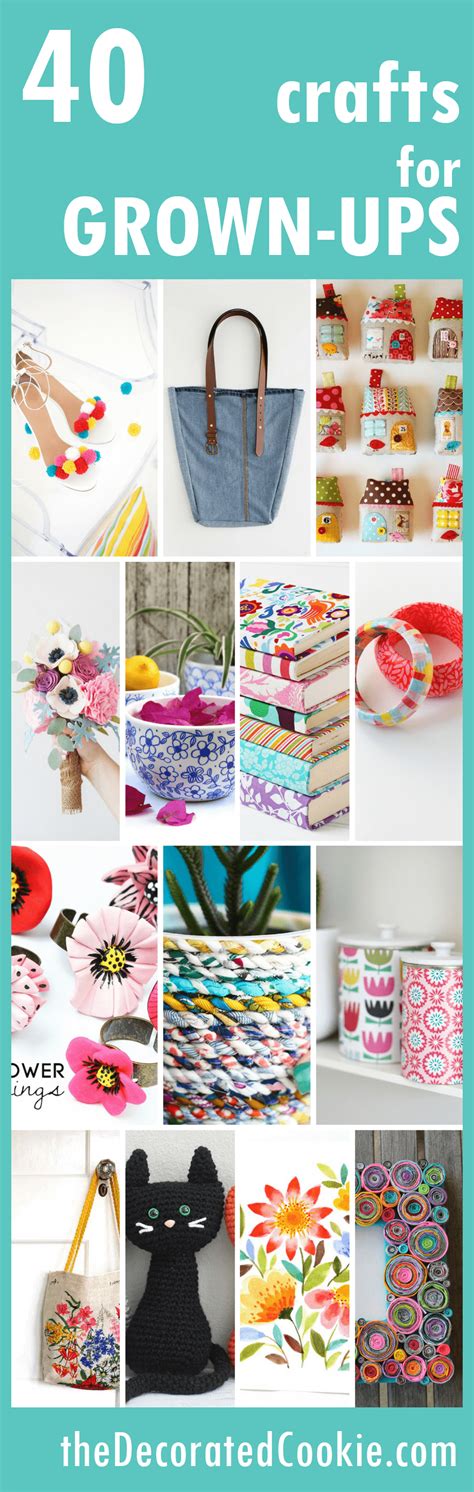 40 Crafts For Adults Including Jewelry Accessories Home Decor