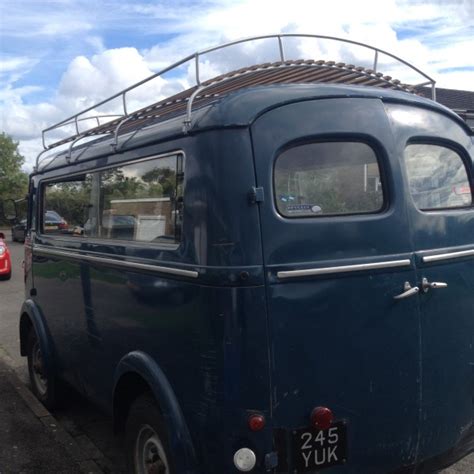 1950s Peugeot Fourgonette Wth Large Gutter Fit Roof Rack Mister