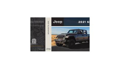 2021 jeep gladiator owners manual