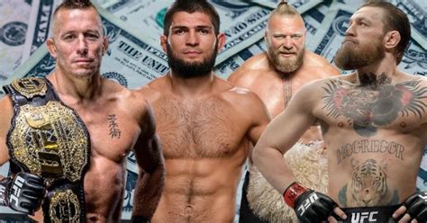 Top 10 Richest Ufc Fighters In The World From Conor Mcgregor To Jon Jones