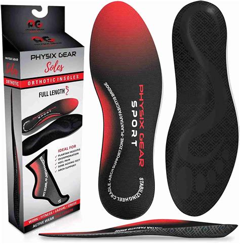 Top 10 Best Insoles For High Arches Reviews Best Orthotics For High Arches