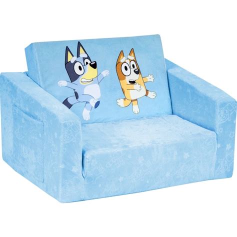 Buy Bluey Compressed Flip Out Sofa Mydeal