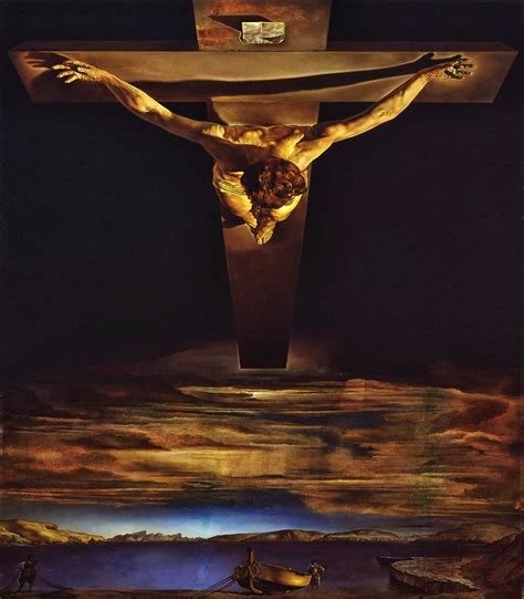 Salvador Dalí Cristo San Juan De La Cruz Salvador Dali Paintings