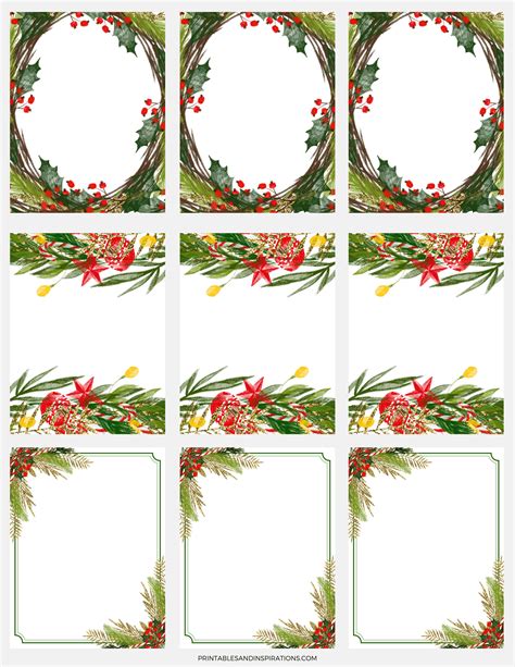 Free Christmas Planner Stickers And T Tags Printables And