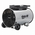 Shop-Air Stainless Steel Portable Blower, 11", 3-Speed, 1/4 HP Motor ...