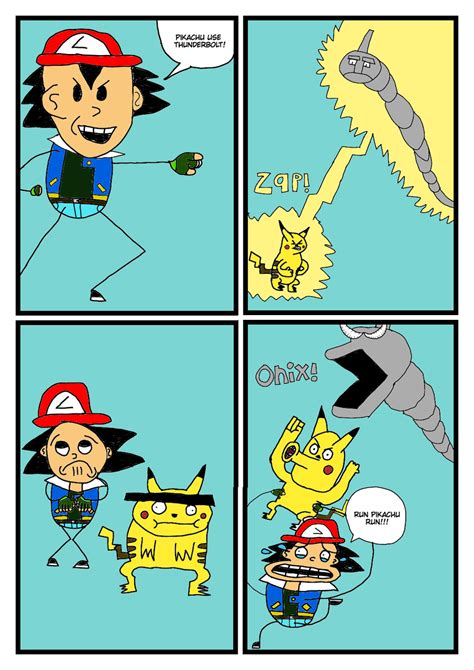 Silly Pokemon Comic Awesomeninjalxiv Illustrations Art Street