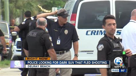 Police 1 Dead 1 Wounded In Delray Beach Shooting Youtube
