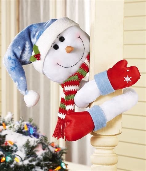 Outdoor Christmas Hanging Decoration Snowman Figure Xmas Decor Yard Garden Porch Ebay