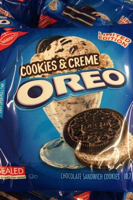 New Oreo Flavor Cookies And Creme