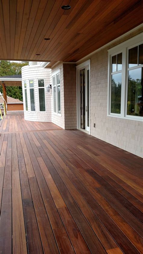 Make Your Deck Come Anew With Cool Deck Stain Colors Cedar Deck Stain