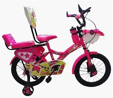 Geoman Smile Puffed Carrier Tire Kids Safe Drive Bicycle Best For 4 6
