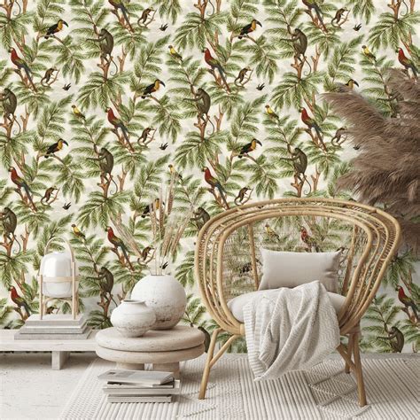 Jungle Print Natural World Wallpaper Print By Graduate Collection