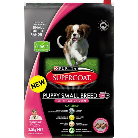 The safest and most trusted brands in each of 14 categories. Purina Supercoat Puppy Dog Food With Real Meat Small Breed ...
