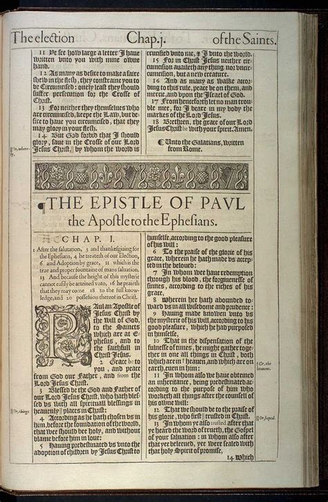 The Epistle Of Paul To The Galatians Original 1611 Kjv Galatians