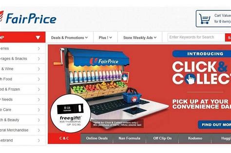 Ntuc Fairprice Launches New Online Shopping Service The Straits Times