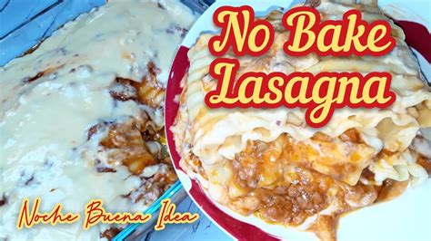 No Bake Lasagna Recipe How To Make Lasagna Without Oven Bechamel