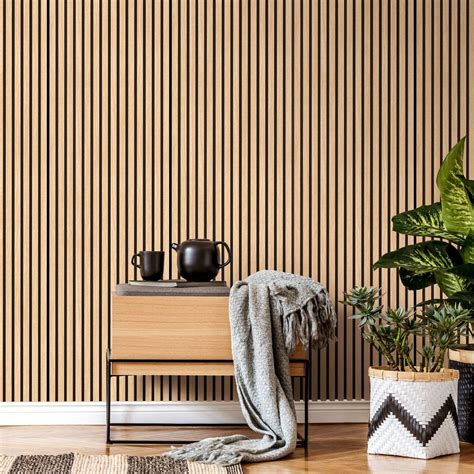 Acupanel® Contemporary Oak Acoustic Wood Wall Panels Wood Slat Wall Wood Panel Walls
