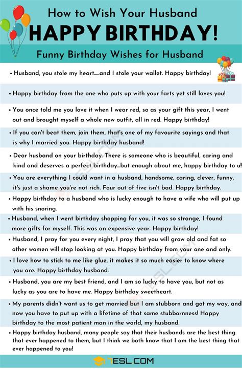 Best Birthday Wishes For Husband