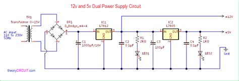 Schematic Diagram Of Power Supply 12v Wiring Diagram