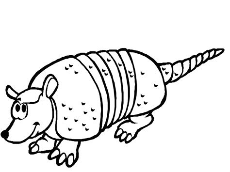 Armadillo Coloring Pages Best Coloring Pages For Kids