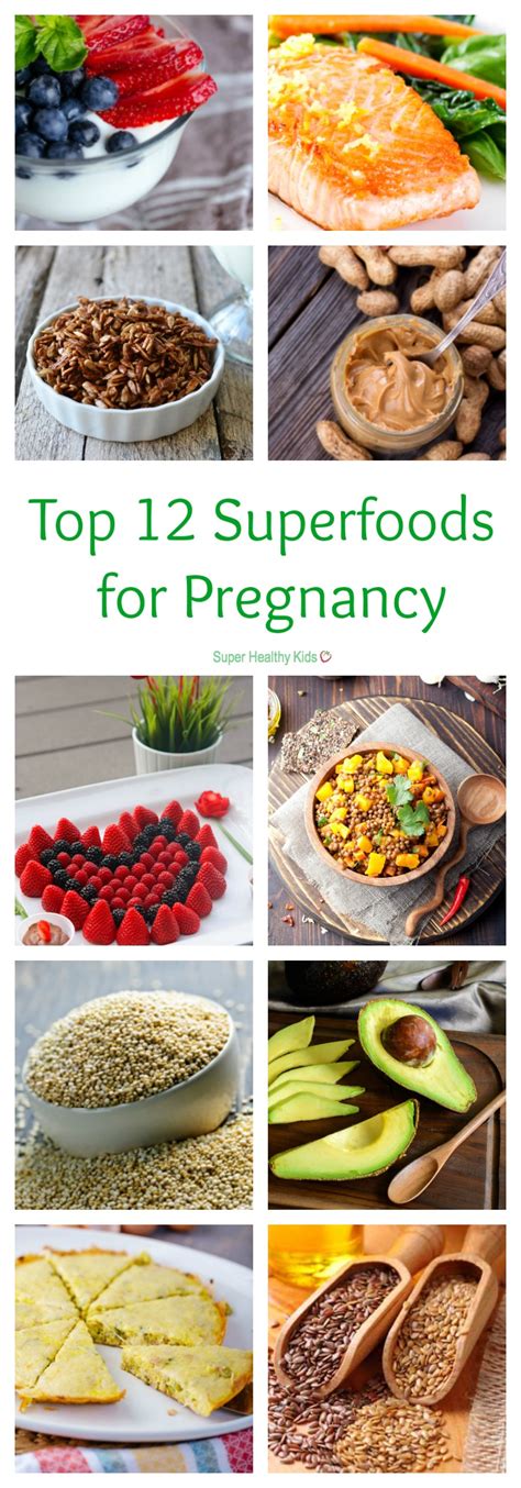 Many carbohydrate foods are great choices for breakfast. Top 12 Superfoods for Pregnancy | Healthy Ideas for Kids