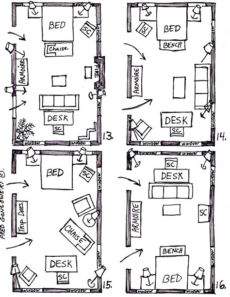 Arranging Furniture In A 15 Foot Wide By 25 Foot Long Bedroom Master