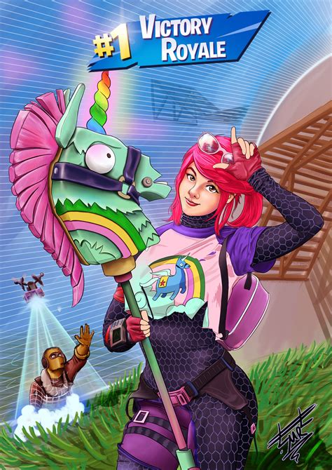 Victory Royale Littlejem Fanart Fortnitegame Littlejem4 I Hope You