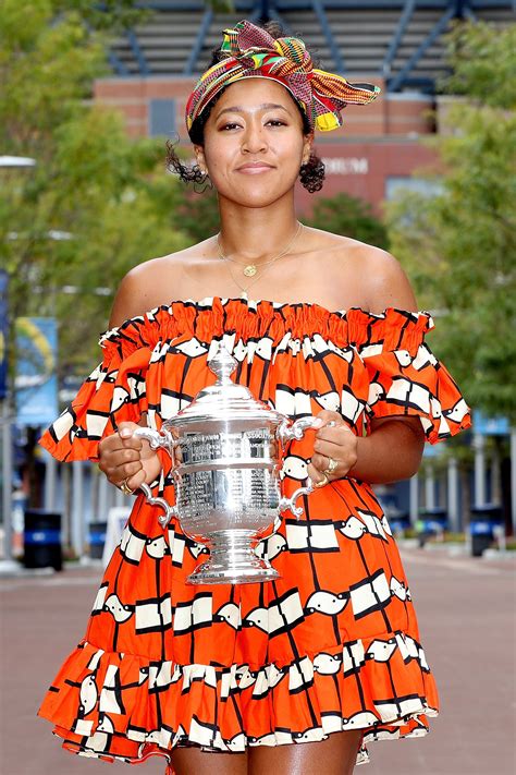 Naomi osaka after lighting the olympic cauldron at the opening ceremony of the tokyo games on friday. Naomi Osaka Celebrates Win With Cultural Head Wrap