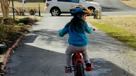 Skyla Riding Her Bike Youtube