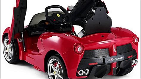 Maybe you would like to learn more about one of these? Rastar 12V Ferrari LaFerrari Kids Electric Ride On Car with MP3 and Remote Control - Red - YouTube