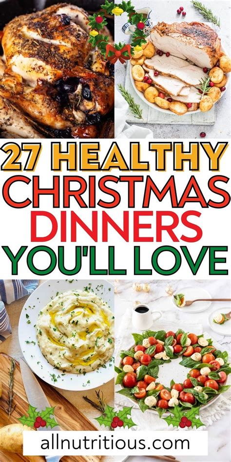 27 Healthy Christmas Dinners Healthy Christmas Dinner Healthy