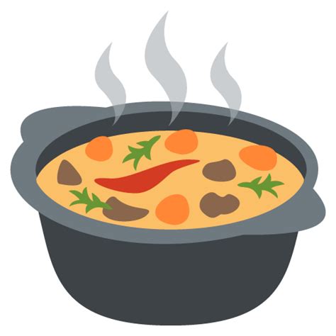 Pot Of Food Emoji For Facebook Email And Sms Id 1632 Uk