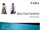 Photos of Zara Fast Fashion Case Analysis